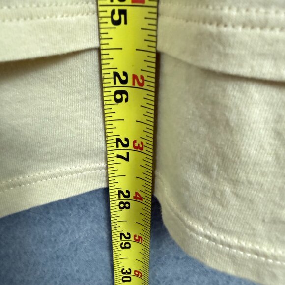 Pure J Jill XL Boat Neck Layered Tunic Butter Yellow 3/4 Sleeve Cotton Modal - Picture 10 of 11